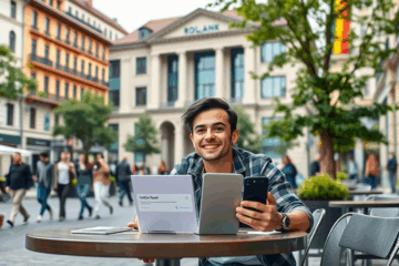 O persoană primind bani rapid după aprobarea împrumutului online