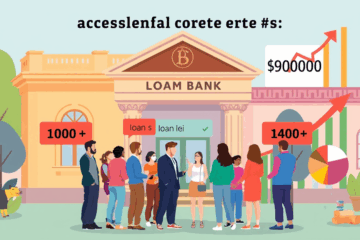 Imaginea ilustrează diverse opțiuni de credite avantajoase și comparatoare de credite