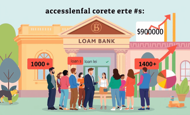 Imaginea ilustrează diverse opțiuni de credite avantajoase și comparatoare de credite