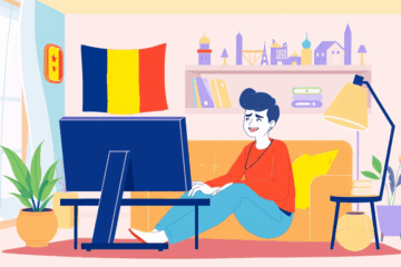 O persoană accesând un împrumut online fără birocrație, printr-o platformă digitală.