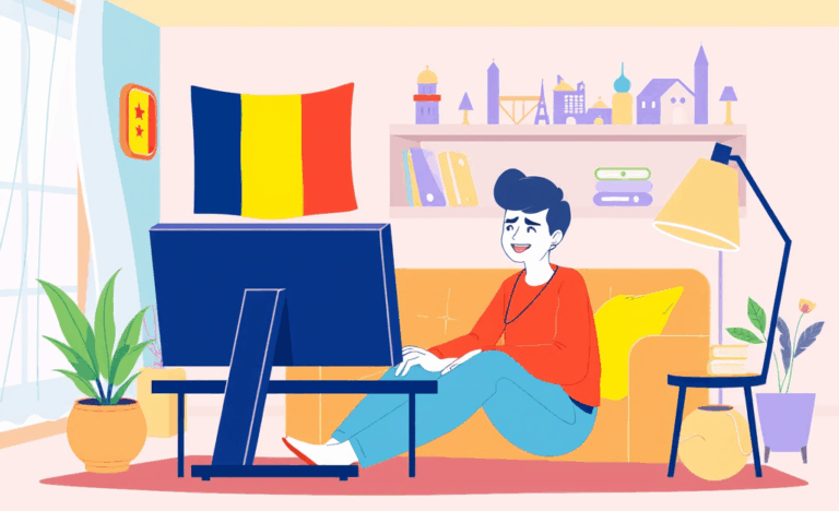 O persoană accesând un împrumut online fără birocrație, printr-o platformă digitală.