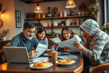 Imagine cu o persoană introducând bani într-un borcan de economii pentru urgențe financiare.