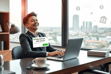 Imagine care ilustrează procesul rapid de aplicare pentru un credit online.