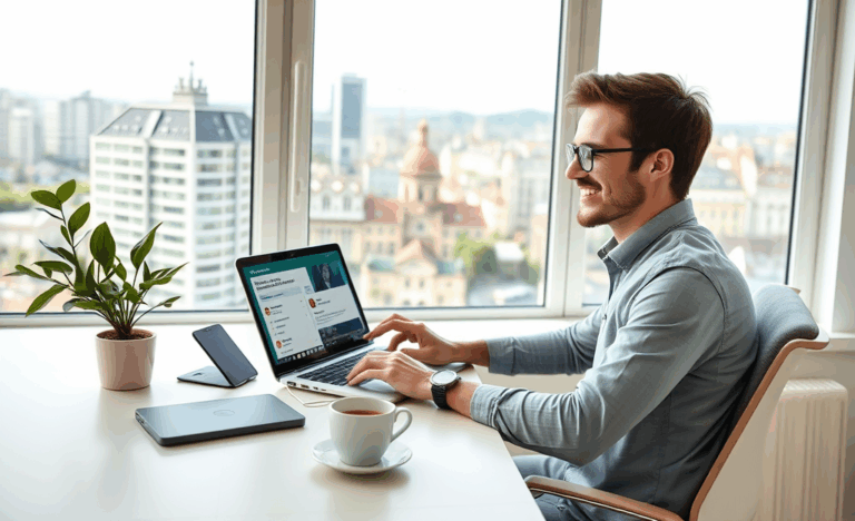 O persoană folosind un laptop pentru a aplica online la un împrumut rapid.