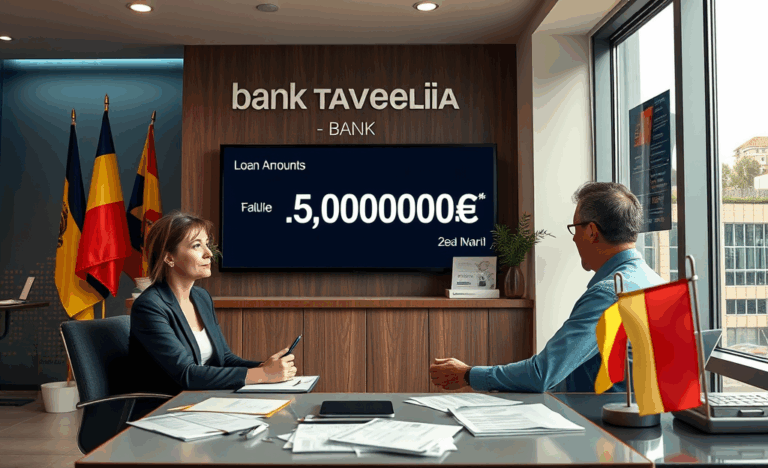 Imagine care ilustrează procesul de solicitare a unui împrumut la Banca Transilvania