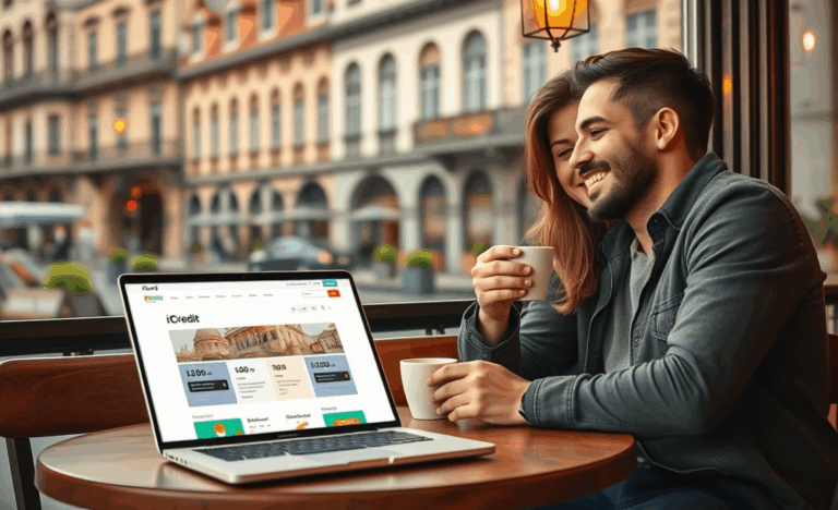 Imagine reprezentând soluții de împrumuturi accesibile oferite de iCredit.
