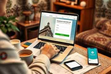 Imagine cu procesul de solicitare a unui credit personal online prin CEC