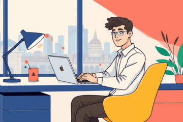 Imagine cu ecranul unui laptop care afișează Raiffeisen Online, unde se poate solicita un credit digital.